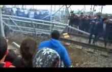 Na granicy Grecko-Macedońskiej walczą zorganizowane oddziały Arabów
