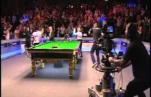 Snooker - zaskakująca sytuacja w przerwie między frejmami podczas Welsh Open