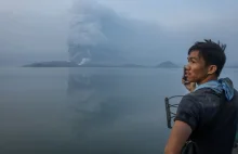 Filipiny erupcja wulkanu położonego ok. 60 km od stolicy