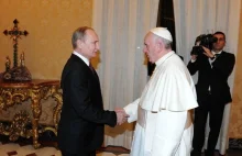 Putin spóźnił się na spotkanie z Franciszkiem i nie zaprosił go do Rosji