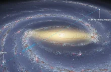 Rekord pomiaru odległości jasnego obiektu w Drodze Mlecznej