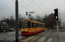 Konstal 112N Tramwaje Warszawskie [pierwszy niskopodłogowy tramwaj w...