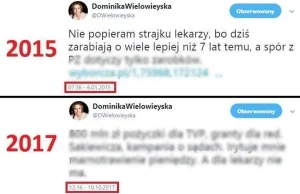 Ten sam dziennikarz, podobna sytuacja, inny rząd i opinia...