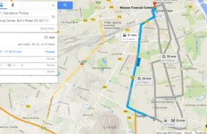 Google Transit od dzisiaj w Polsce - nowa usługa w Google Maps