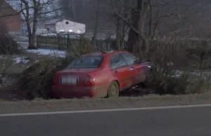 Wypadek pijanego kierowcy. W aucie było dwumiesięczne dziecko.