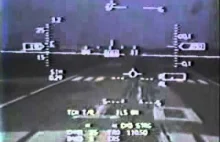 Pilot F-16 sprowadza go z powrotem bezpiecznie na ziemie po utracie zasilania.