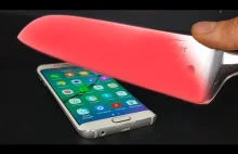 Samsung S6 Edge kontra idioda z rozgrzanym nożem