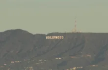 Przerobili napis Hollywood na Hollyweed[ENG]
