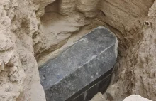 Wstępna analiza szkieletów i przedmiotów z Czarnego Sarkofagu z Aleksandrii.