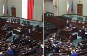 Cyrk w Sejmie. Poseł Gromadzki od Stonogi krzyczy na Kidawę-Błońską WIDEO