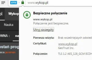 Portal wykop.pl dostał HTTPS !