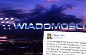 Były prezenter TVP komentuje Wiadomości: "ordynarna propaganda"