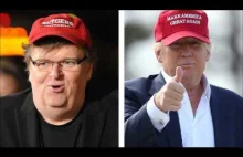 Michael Moore: robotnicy w USA powiedzą F--k You systemowi głosując na Trumpa