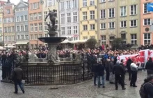 Zadyma na gdańskiej manifestacji przeciw islamistom