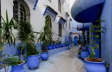 Chefchaouen – niebieskie miasto w Maroku.