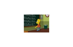 Bart Simpson spojluje finał LOSTa.