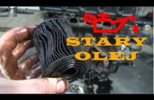 Stary olej w silniku - skutki braku wymiany