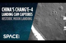 Lądowanie sondy Chang’e 4 na Księżucu.