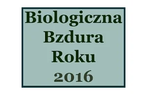 Biologiczna Bzdura Roku 2016 #7 HOMEOPATIA