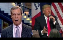 Donald Trump oraz Nigel Farage śpiewają "Two of us"