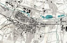 Stare Plany Miast - jako przezroczyste nakładki na Mapy Google