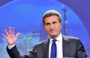 Unijny komisarz Oettinger: Ratowanie strefy euro - priorytetem