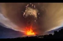 Timelapse z wybuchu Etny