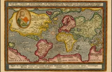 Mapa świata z ok. 1600 roku