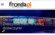 Fronda kłamie i szczuje: obwinia za śmierć Kristiny LGBT