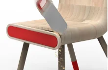 Krzesło antykryzysowe - skarbonka krzesło