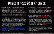 Murzyńska przestępczość w USA - infografika