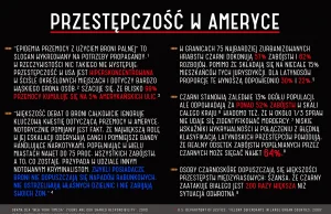 Murzyńska przestępczość w USA - infografika