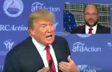 Schulz wtrąca się w sprawy USA i atakuje Donalda Trumpa