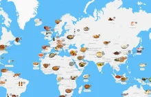 Ta mapa pokazuje, jakich przysmaków warto próbować na świecie
