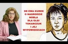 Dr Ewa Kurek o noblu dla Olgi Tokarczuk.