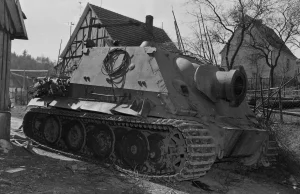 Sturmmörser Tiger (Sturmtiger) - niemiecki moździerz rakietowy
