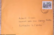 List zaadresowany na miejsce obozowiska w Bieszczadach... dotarł do adresata!