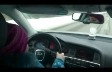 Rodzice uczą 8-letnia dziewczynkę jeździć samochodem
