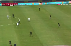 Piękna akcja i gol Piotra Zieińskiego w meczu Pucharu Włoch