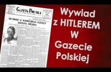 Wywiad z Hitlerem w "Gazecie Polskiej"