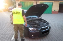 Odzyskano skradzione BMW