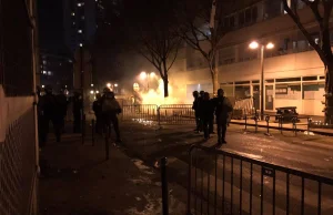 PILNE! Gigantyczne zamieszki w Paryżu po zabiciu imigranta (VIDEO