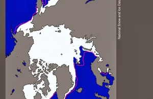 Lód w Arktyce przyrastał bardzo powoli