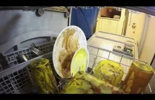 Jak czyści zmywarka ? Nagranie kamerką GoPro