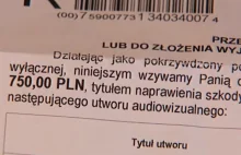 750 zł za rozprzestrzenianie pornografii; uwaga na wezwania do zapłaty