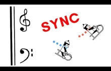 Dance of the Line Riders - Perfekcyjna synchronizacja