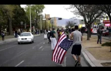 Reakcja żołnierzy marines na profanacje flagi USA