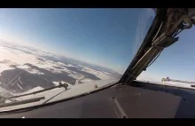 samolot startuje z kabiny