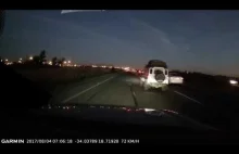 Wypadek na autostradzie w RPA