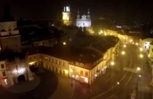 Lublin nocą. Zobacz jak wygląda nasze miasto z drona!